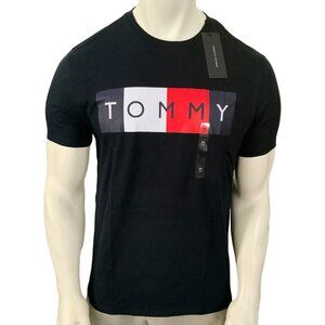 NWT TOMMY HILFIGER MSRP $44.99 MEN'S NAVY JERSEY SHORT SLEEVE T-SHIRT SIZE M L